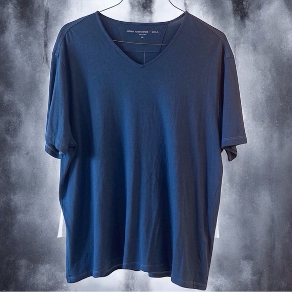 JOHN VARVATOS STAR USA Tee - Dark Blue (XL) | Luxury Essentials Designer preppy - Picture 3 of 11